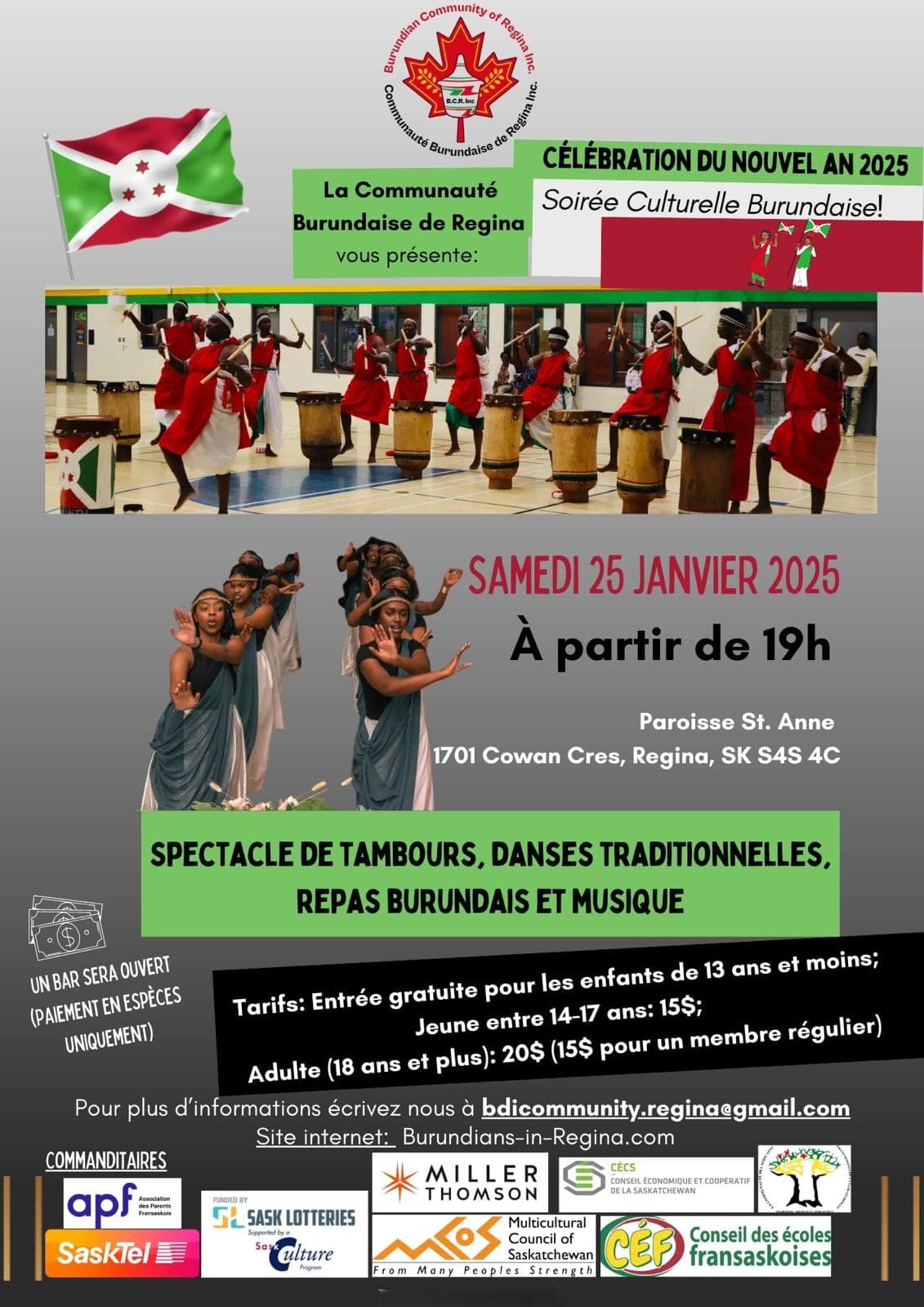 Célébration nouvel an 2025